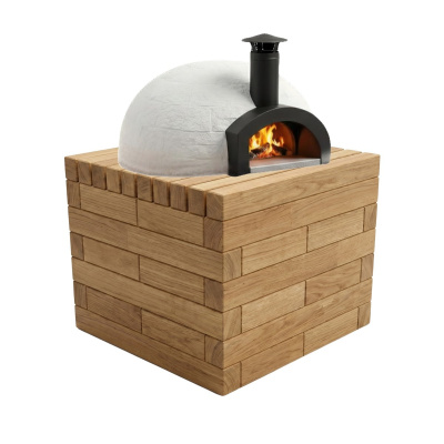 Pizzaoventafel / 0,75 x 0,75 x 0,65 m