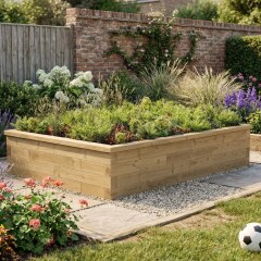 Verhoogde Tuinbak - Best Seller / 2,25 x 1,125 x 0,45 m