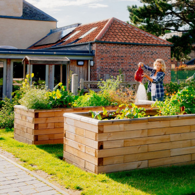 Onze bekroonde tuinbakken | WoodBlocX