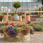 Ronde Moestuinbak - Hoog / 123 x 55 cm