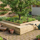 Boomomranding Kit met Bank / 2.7 x 2.7 x 0.55m