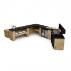Modulaire buitenkeuken / 2,25 m x 2,078 m x 1,478 m x 0,6 m (zonder werkblad)