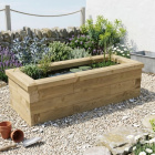 Smalle Vijverbak - Lang / 112,5 x 45 x 35 cm