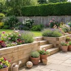 Keermuur Terras / 300 x 75 x 55 cm 