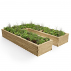 Large U-Shaped Planter / 3.75 x 2.625 x 0.55m