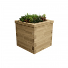 Houten plantenbak - Groot / 75 x 75 x 75 cm