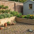 Plantenbak voor op het terras / 3,75 x 3,75 x 0,65 m