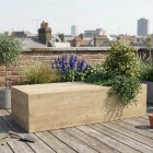 Houten plantenbak - Moderne tuinbank / 1,875 x 0,75 x 0,45 m