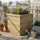 Moestuinbak Vierkant - Hoog / 0,75 x 0,75 x 0,75 m