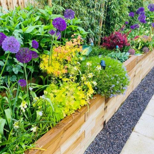 Richards lange plantenbakken op maat